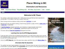 Tablet Screenshot of bcplacer.com